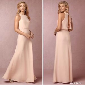 SALE‼️ BHLDN Iva Crepe Maxi Dress